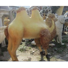 广东仿真骆驼雕塑批发，仿真动物雕塑厂家