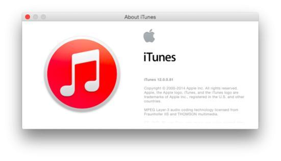 itunes 12测试版发布 扁平红色图标